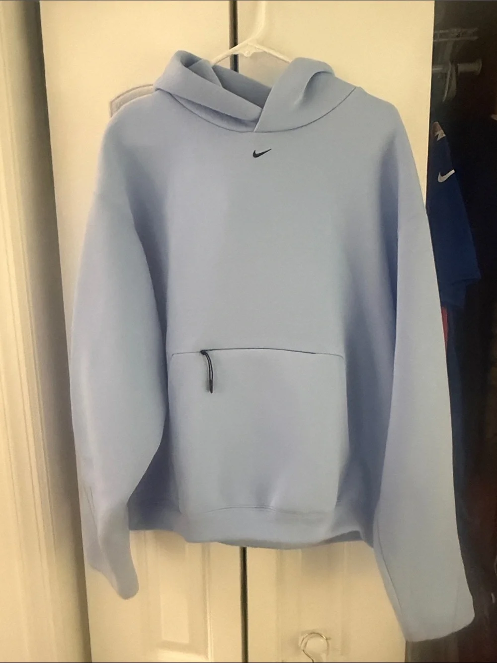 Nike Tech Light Blue Pullover Hoodie